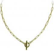 Polaris Necklace £24.99 40 cm – Gold – Ezavision