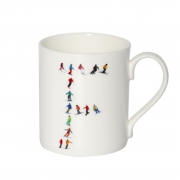 Powderhound Alphabet Ski Mug, F – Powderhound