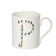 Powderhound Alphabet Ski Mug, P – Powderhound