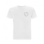 Powderhound Ski Heart T- Shirt, XS (BLUE) – Powderhound