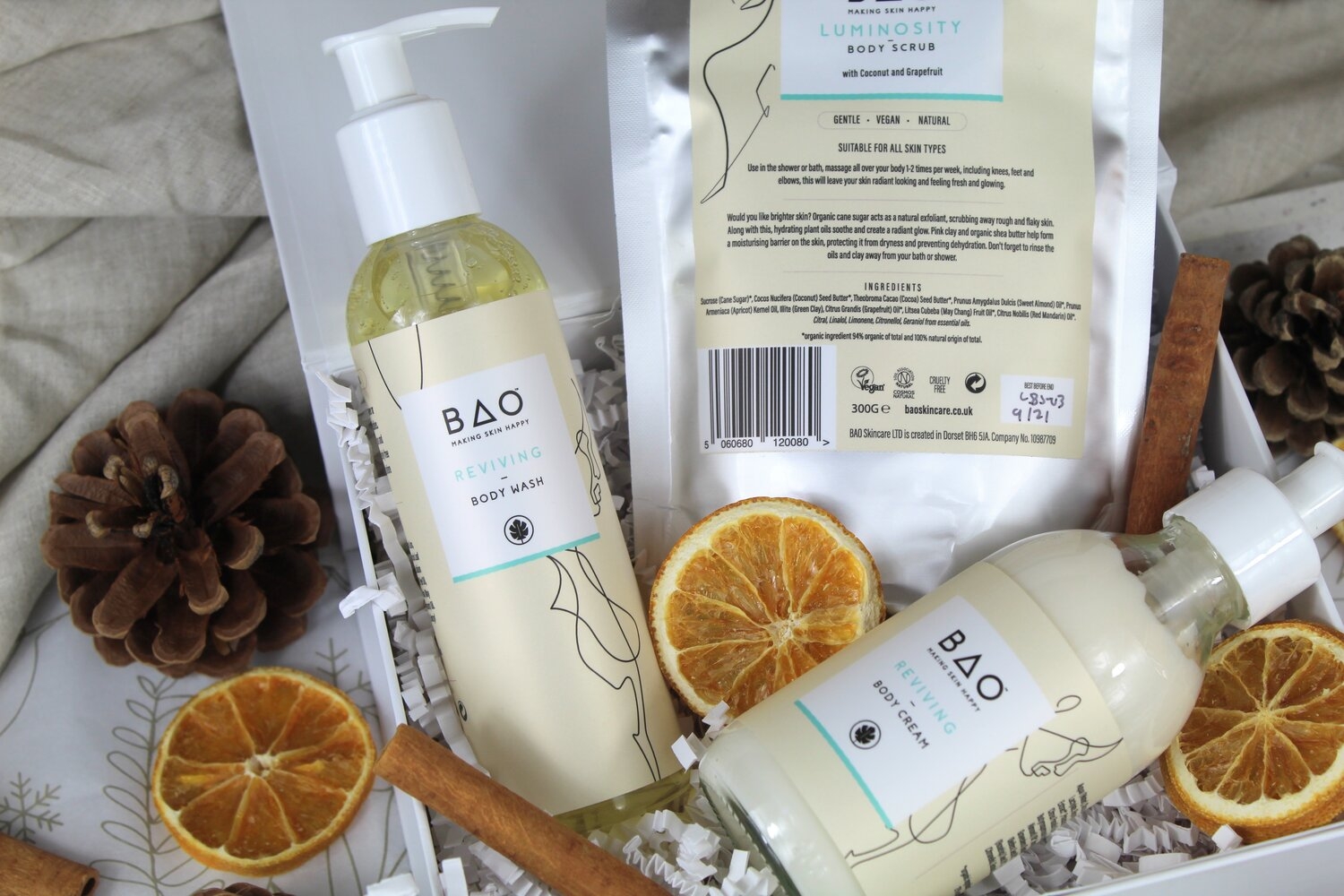 BAO Vegan Body Care Christmas Gift Set