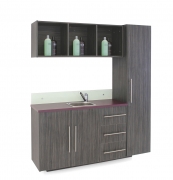 REM Aquarius Vanity Unit – Dakar Grey – Better Salon Supplies