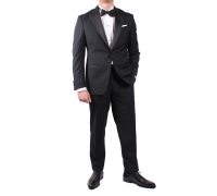 Robert Old Mens Black Wool Blend Tuxedo – 56 – Robert Old & Co