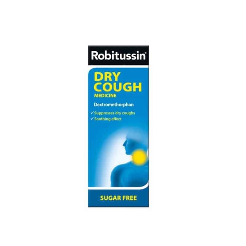 Robitussin Dry Cough 100ml – Caplet Pharmacy