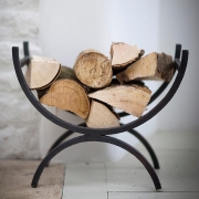 Wrought Iron Log Holder