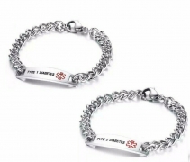 Diabetes Medical Alert Bracelets Type 2 Diabetes – Personalised Medical