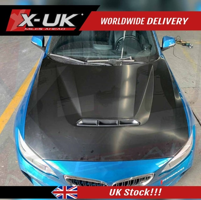 Bmw 2 Series F22 F23 F87 2013-2019 M2 Cs Style Aluminium Hood Bonnet – X-UK Ltd