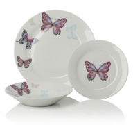 Sabichi 12 Piece Dinner Set – Mariposa