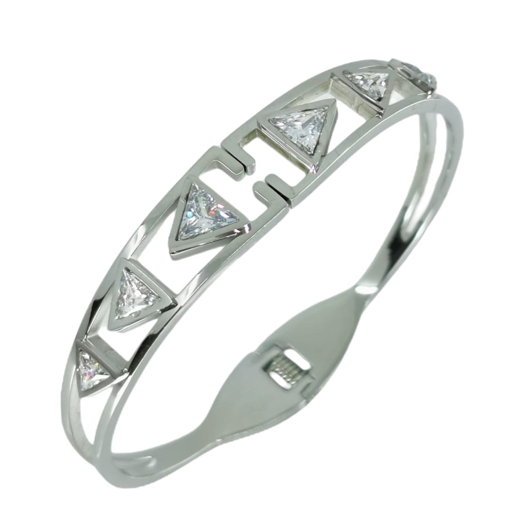 Sirius Bangle Perimeter :17cm – Silver – Ezavision