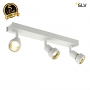 SLV PURI 3 ceiling light, matt white, 3x GU10, max. 3x 50W, incl. deco ring 147381