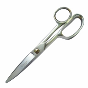 C.S. Osborne –  E-Z Cut 8″ Leather Shears – Silver Colour – Textile Tools & Accessories