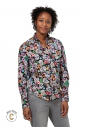 Sugar Skulls Long Sleeve Shirt – Charlie / 0 =UK 8 / US 4 / xxS