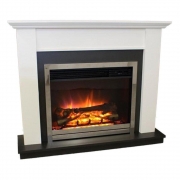 Suncrest Antigua 44 inch Electric Fireplace Suite