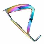 Supacaz Fly Road Bike or MTB Bottle Cage Ano Oil Slick