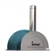 Mila 60 Pre-Built Wood-Fired Oven – Multiple Colour Options – Teal – Outdoor Pizza Oven – Forno Boutique