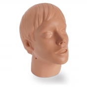 Simulaids Transport Rescue Head for Full-body CPR Manikin – Adult CPR Manikins – Medical Teaching Equipment