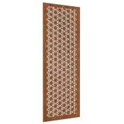 Asanoha Corten Steel Trellis Panel – 620mm x 1780mm – Garden Arches, Trellises, Arbors & Pergolas – Stark & Greensmith