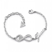 Guess Endless Love Silver Bracelet