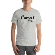 Local Bags Premium Logo Tee Shirt – Unisex- Athletic Heather – M – Local Bag Company