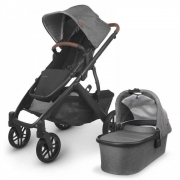 Uppababy VISTA V2 Pushchair & Pram- Greyson Charcoal Melange (Open Box) – For Your Baby