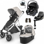 Uppababy VISTA V2 Pram & Pebble 360 & Base Travel System- Sierra Dune – For Your Baby