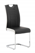 Venus Dining Chair (Pairs), Black/White – Lc Living