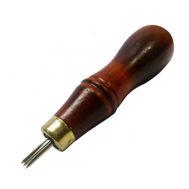 C.S. Osborne –  No. 457 Leather Stippling Tool – Brown Colour – Textile Tools & Accessories